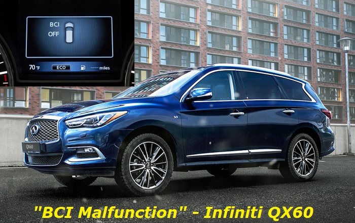 Bci malfunction infiniti qx80